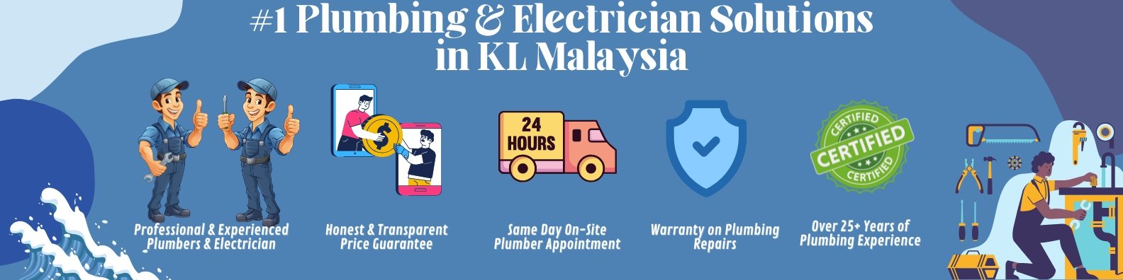 #1 Plumbing & Electrician Solutions in KL Malaysia
